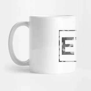 Ethereum Black and White Camo Mug